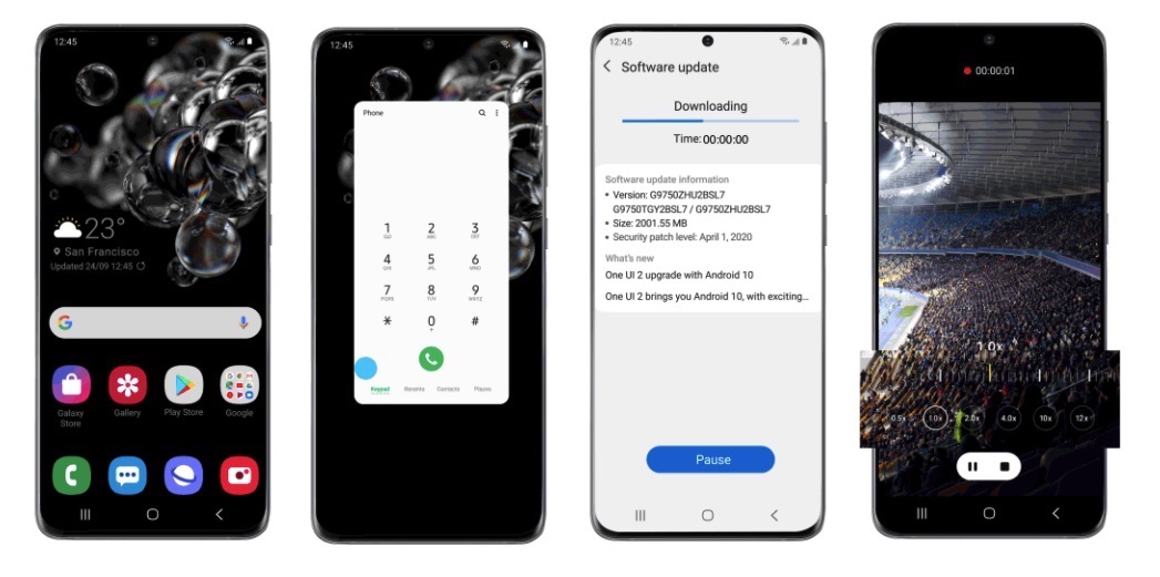 Samsung Galaxy S20 Phone Updates