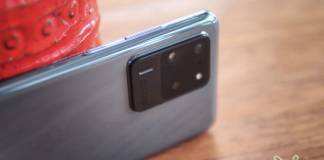 Samsung Galaxy S20 Ultra Rear Camera Glass Breaking