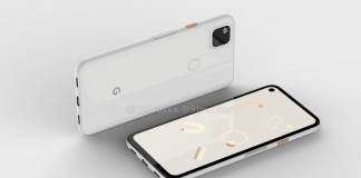 Google Pixel 4a design
