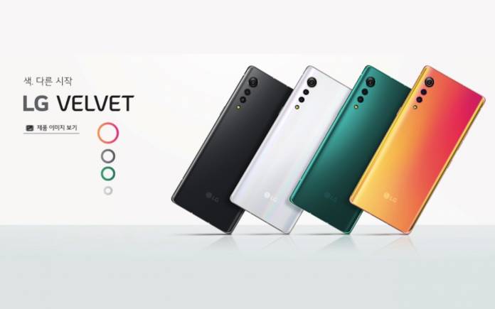 LG Velvet Images