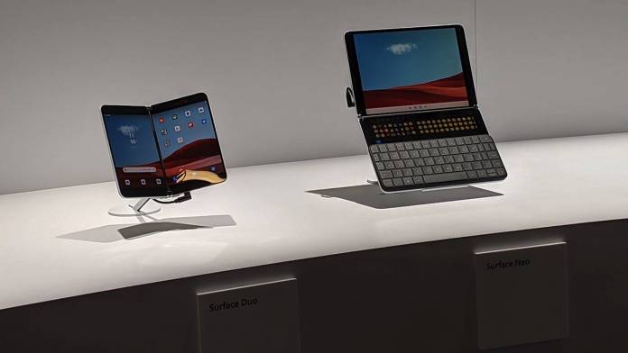 Microsoft Surface Duo and Surface Neo Delayed