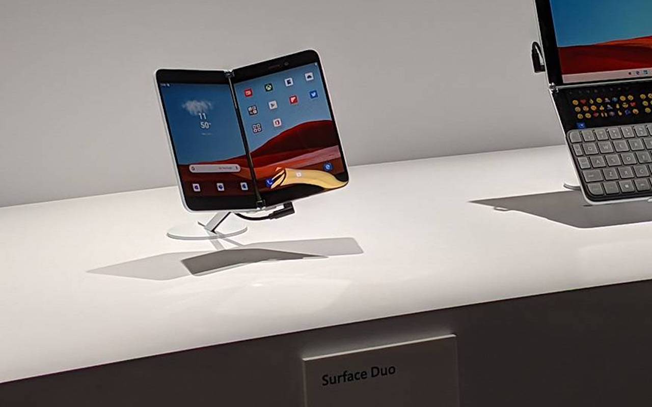 microsoft surface duo into
