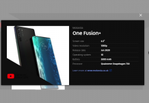 Motorola One Fusion