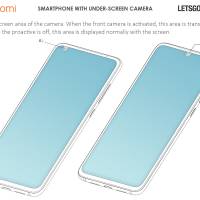 Xiaomi Underscreen Camera Phone Patent