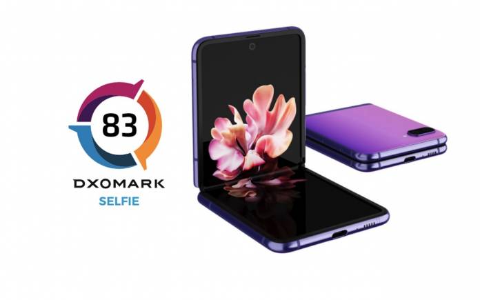 Samsung Galaxy Z Flip Selfie Camera DxOMark