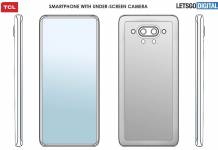 TCL Android Smartphone Under-screen Camera Patent