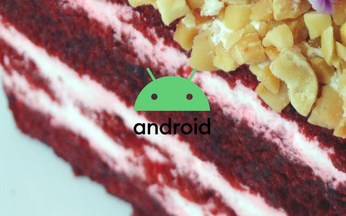 Android 11 Red Velvet Cake