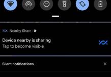 Nearby Sharing disappears from some, reappears for a wider audience