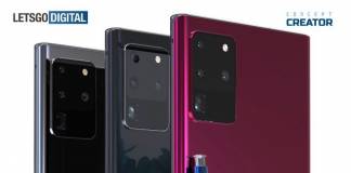 Samgung Galaxy Note 20 5G Concept Phone Series