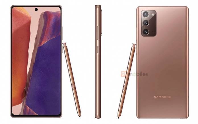 note 20 ultra bronze colour