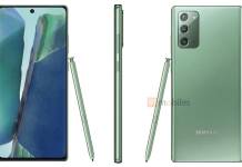 Samsung Galaxy Note 20 Ultra Green