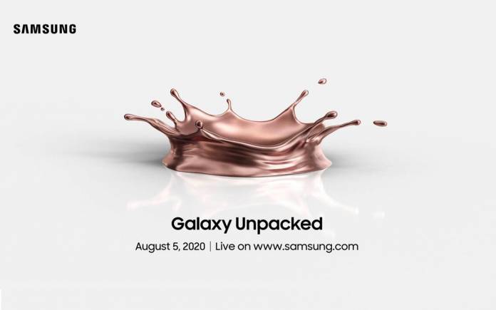 Samsung Galaxy Unpacked 2020 Poster Image