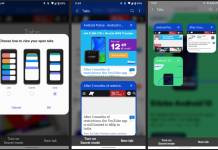 Samsung Internet beta gets grid layout, context menu