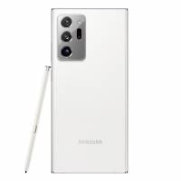 Galaxy Note20 Ultra Mystic White_Back with S Pen