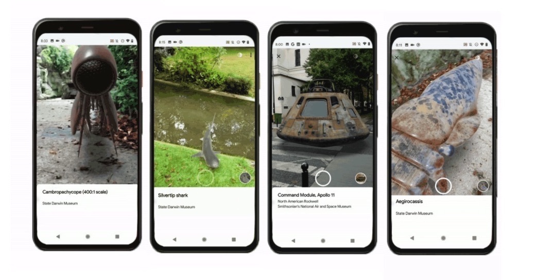 Google AR app updated with ancient creatures, unusual artifacts - Android  Community