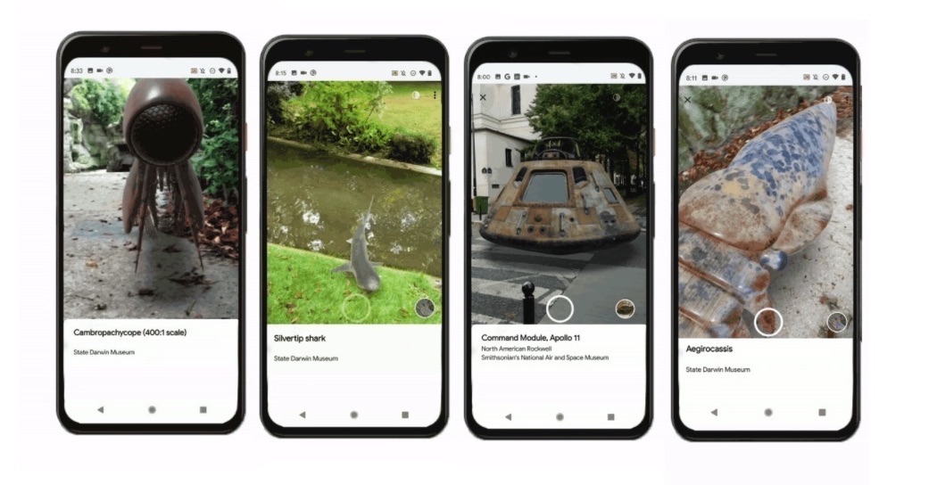 Ingen Disciplinære utålmodig Google AR app updated with ancient creatures, unusual artifacts - Android  Community