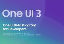 One UI 3 Beta Program for Developers