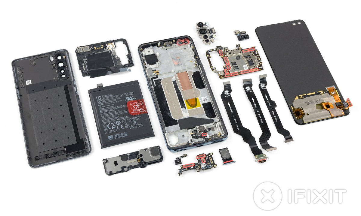 oneplus nord teardown