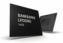 SAMSUNG 16Gb LPDDR5 DRAM