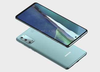 Samsung Galaxy S20 FE 5G phone renders surface on the web