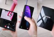 Samsung Galaxy Z Fold 2 5G TikTok