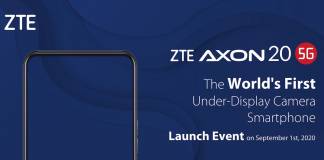 ZTE Axon 20 5G Pre-Announcement