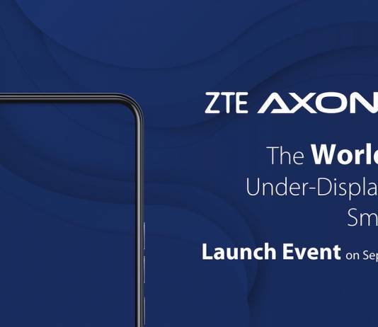 ZTE Axon 20 5G Pre-Announcement