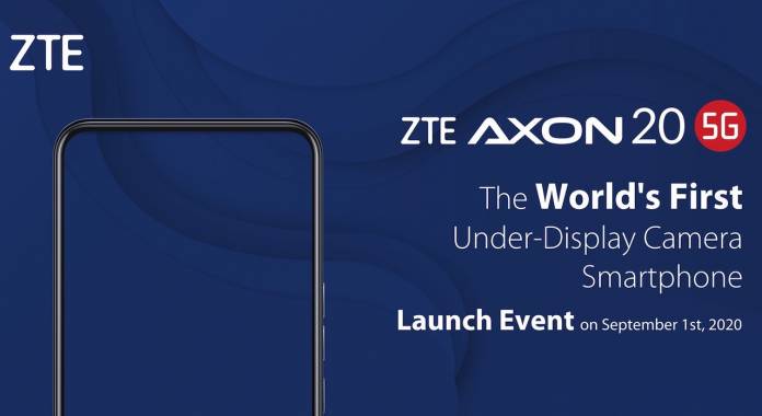 ZTE Axon 20 5G Pre-Announcement