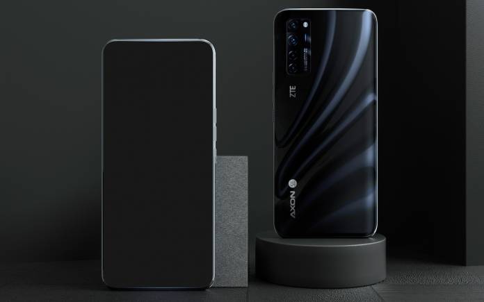 ZTE Axon 20 5G official render ZTE Axon 20 5G official render
