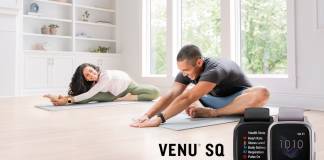 GARMIN VENU SQ GPS SMARTWATCH