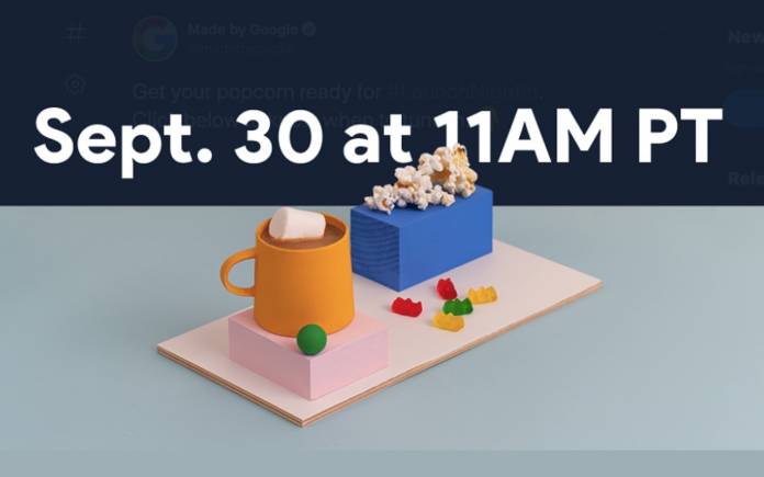 Google Pixel event September 30 2020