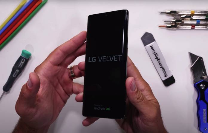 LG Velvet Dual Screen Durability Test 1