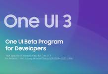Samsung ONE UI 3 Beta Program for Developers
