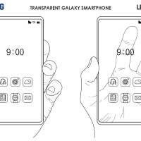 Samsung Transparent Galaxy Smartphone Design