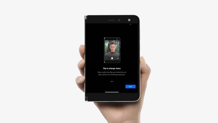 Surface Duo camera software update September 2020
