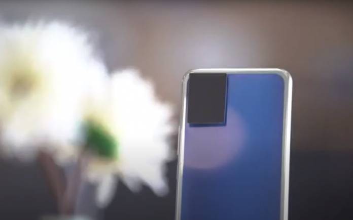 Vivo color-changing glass back