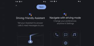 GOOGLE Assistant Driving Mode