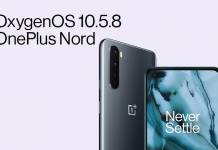 OxygenOS 10.5.8 Update OnePlus Nord