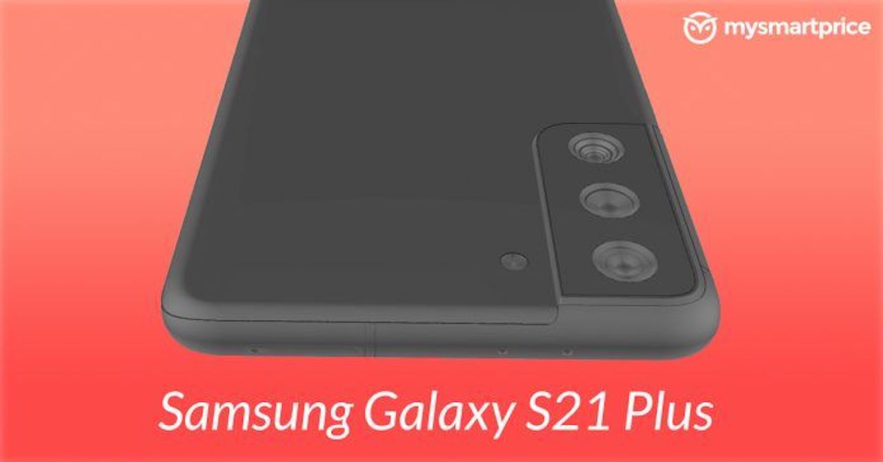 Samsung Galaxy S21 Plus RAW CAD renders