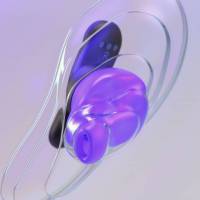 UE FITS wireless earbuds custom fit purple light