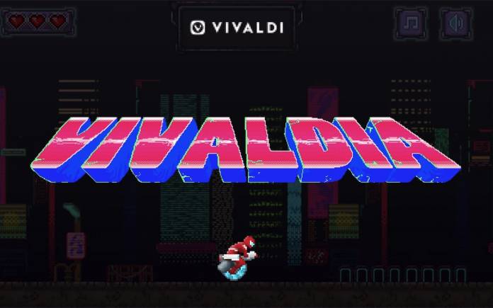 Vivaldia Vivaldi Browser Built-in Arcade Game