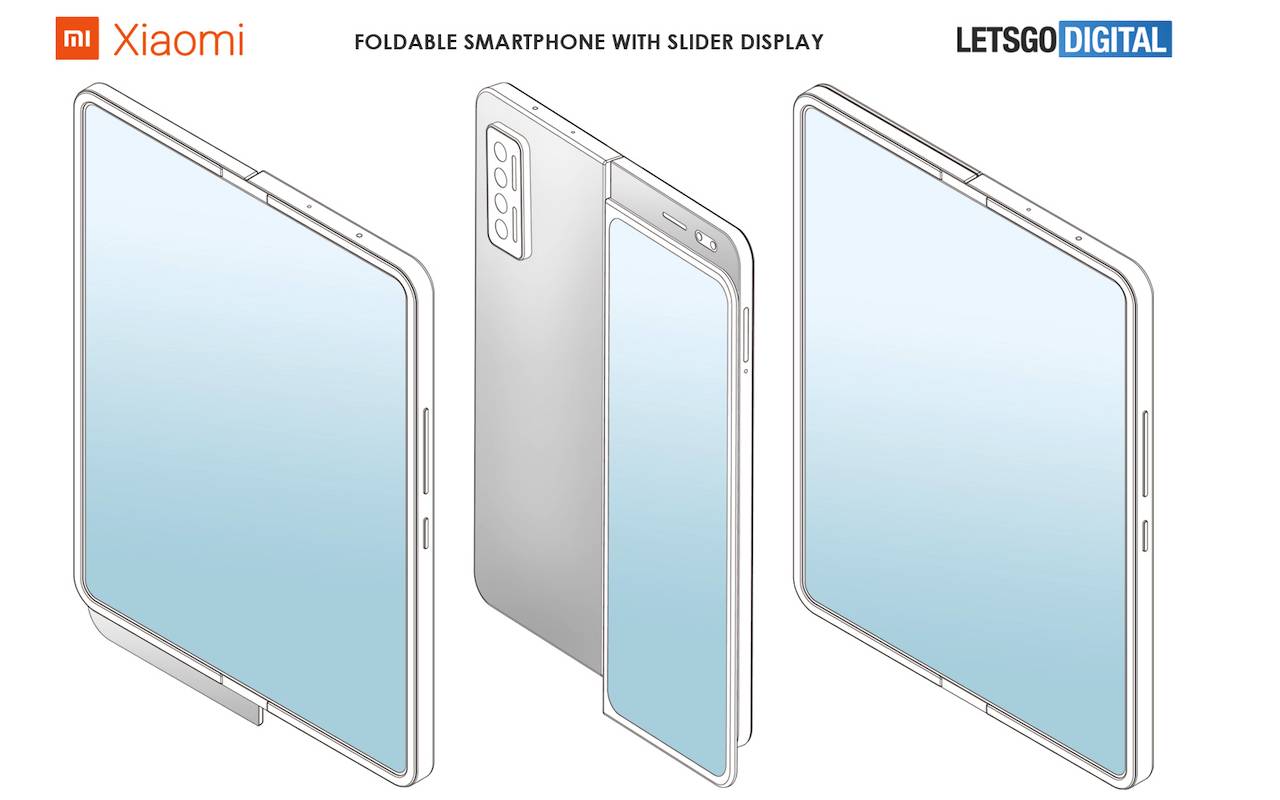 Xiaomi Fold foldable smartphone with slider display