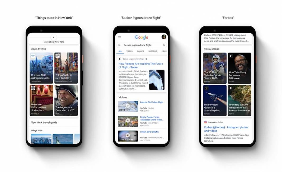Web Stories to now appear in Discover section of Google mobile app.