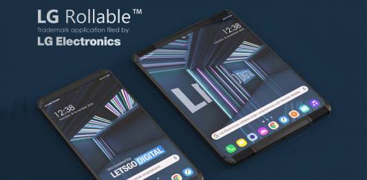 LG Rollable smartphone A