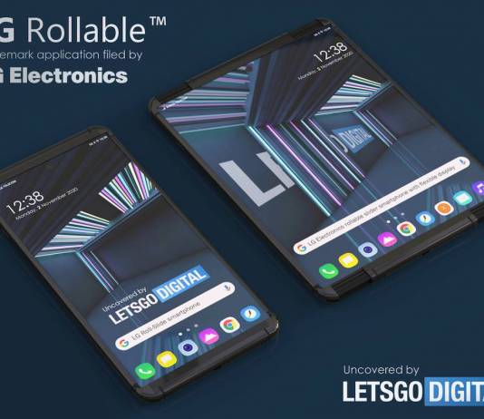 LG Rollable smartphone A