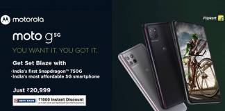 MOTO G 5G India