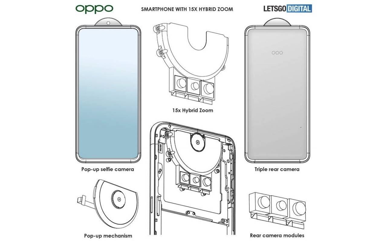 OPPO Smartphone 15X Zoom Smartphone