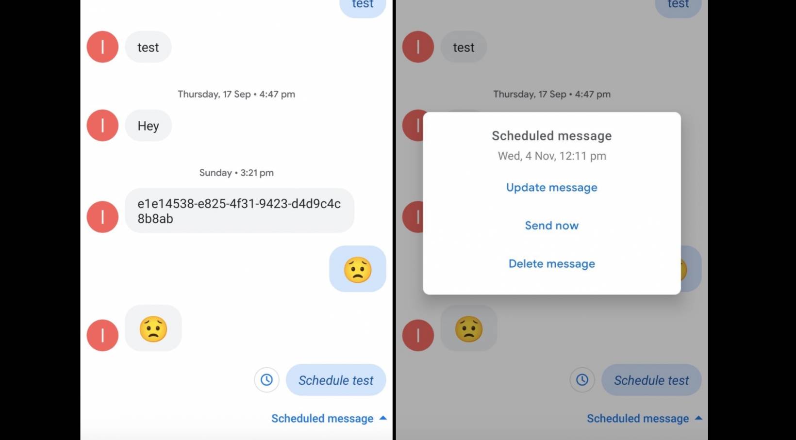 google-messages-now-testing-scheduled-messages-android-community