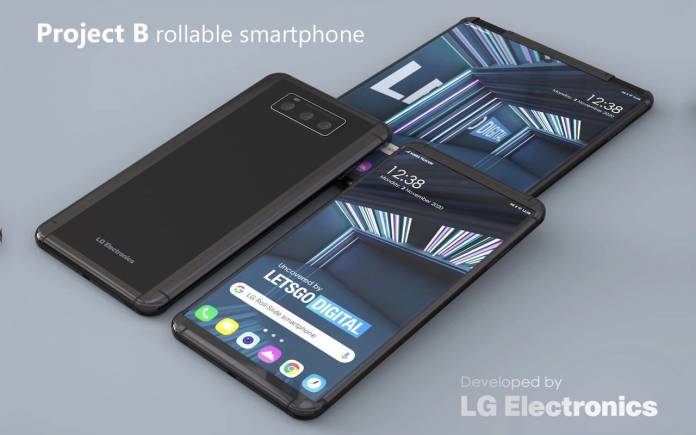 LG Rollable Smartphone