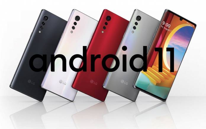 LG Velvet Android 11 Update